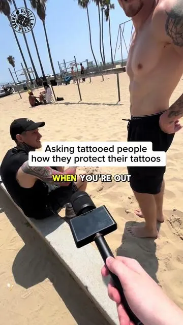Life CHANGER. Hustle Butters’ TATTOO SUNSCREEN is on sale NOW on TikTok shop! #HustleButter #tattootiktok #tattoos #tattooartist 