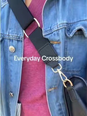I’ve had this crossbody bag for almost a year, the quality is nice and it goes with all of my outfits.  #crossbodybag #everydaybag #crossbody #purse 