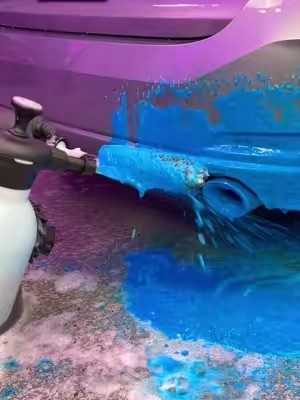Super Satisfying Car Detailing ASMR 🔥🤝 - The VIKING Wheel Barrel Brush was designed to clean those hard-to-reach areas in-and-around the wheel. The cleaning head is packed with dense fibers to gently and safely loosen dirt, brake dust, and grime. - #cardetailing #autodetailing #autodetail #detailing #carwash #satisfyingvideos #carwashing #detailer #asmrsounds #vikingcarcare 