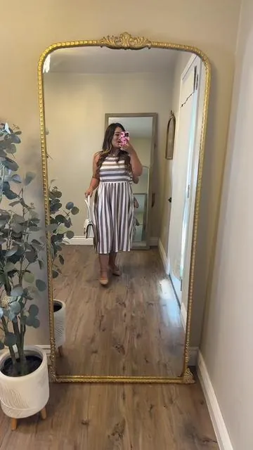 Church outfit 🥰 #churchoutfit #ootd #ootdinspo #ootdfashion #momoutfit #momlife #momtok 