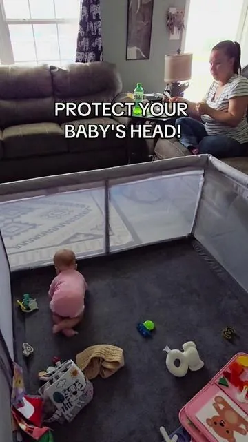 Seriously one of our best purchases - I'm never worried about her falling over because it's literally memory foam #floormat #babyplaypen #playpenmat #babyplayideas #babyplaytime #babymattress #babyplayspace #mattress #floormats #homeflooring #babyplaymat #ftm #firsttimemom #babytiktok #babiesoftiktok #softrug #memoryfoam #momtiktok #mommusthaves #babymusthaves 