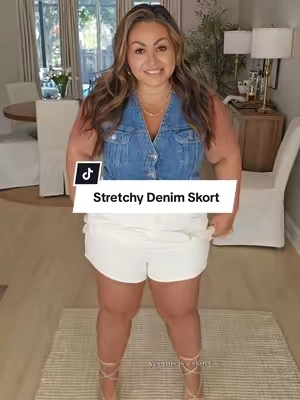 Denim concert fit...but make it comfortable! This skort has a secret feature that makes it easy to wear all day & built in shorts so you don’t have to be so mindful 😆 @luvamia @luvamia.fashion @Luvamia  #concertoutfit #denimskort  #skort #skortoutfit #luvamia  #countryconcertoutfit #nashvilleoutfit #plussizeskort  #plussizenashvilleoutfit  #nashvilleoutfitideas  #creatorsearchinsights 