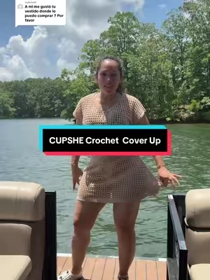 Replying to @lacoqueta68 Crochet, fresquito y con flow 🌊 Este cover up es perfecto para la playa o la piscina — cómodo, coqueto y va con cualquier traje de baño. #BeachCoverUp #SwimwearStyle #CrochetVibes #TikTokFinds #SummerLook #CUPSHEFinds #VacationReady #PoolsideFit #BeachwearGoals #MustHave