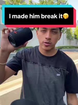 I can’t believe it😅 #techtok #bluetoothspeaker #speaker 