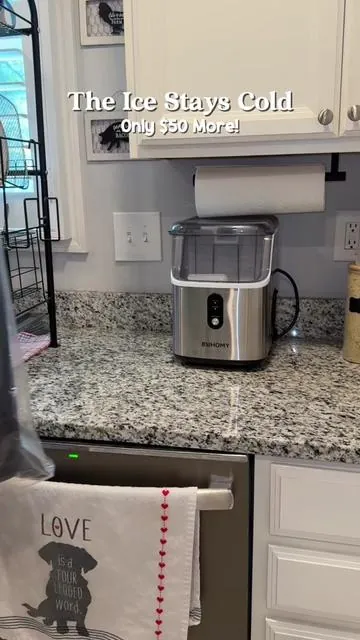 This ice maker keeps your ice cold 🧊🥶❄️ #Euhomy #NuggetIceMaker #ChewableIce #IceTok #CountertopIceMaker #KitchenGadgets #HomeAppliances #TikTokMadeMeBuyIt #SatisfyingIce #IceObsessed #CrunchyIceLovers #SonicIceAtHome #PebbleIce #IceHack #HomeBarEssentials #RVLifeHacks #DormMustHaves #ColdDrinksOnly #StayCool #SummerKitchenFinds #euhomyicemaker #dealsforyoudays #superbrandday #superbranddays #euhomysuperbranddays #euhomysuperbranday @Euhomy Appliance @Euhomy_US 