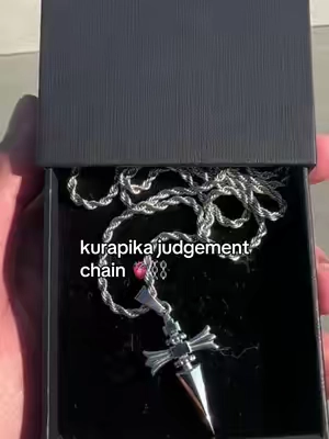 on sale this summer ⬆️ #kurapika #hxh #judgementchain #animemerch #kurapikachain 