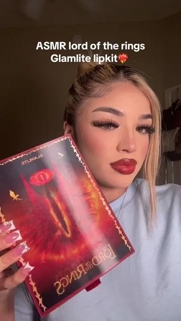 #lordoftherings #lipkit #glamlite #glamlitecosmetics #glamlitelipkit ❤️‍🔥@Glamlite 