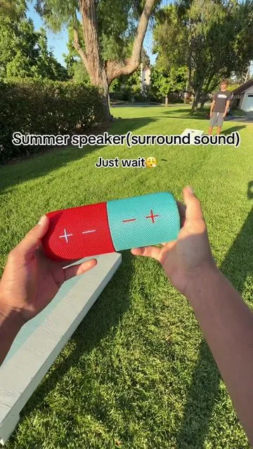 Summer speaker on a sale also😮‍💨#creatorpicks #speaker #splitspeaker #surroundsound #basstest 