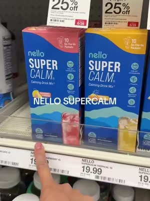 note to self - never forget or run out of @Drink Nello because they only sell 10 packs for $20 in the store and you can get 60 on tiktok for less than $70 right now… #nello #nellosupercalm #ashwagandha #ltheanine #magnesium #StressRelief #highcortisol #dealsforyoudays 