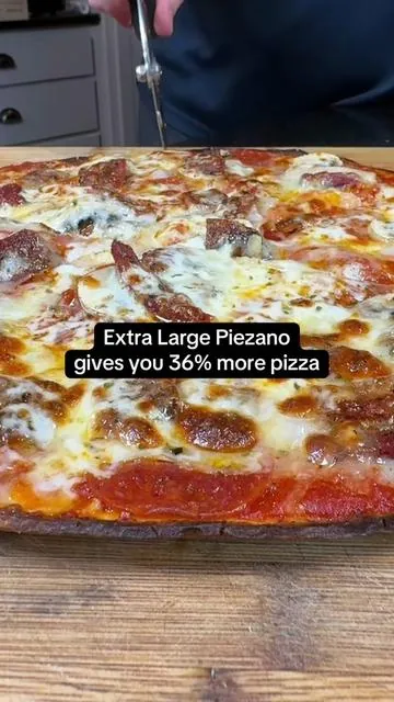 Replying to @myndiduke  Piezano Pizza Oven now comes in two sizes. XL and original. #pizzaoven #homemadepizza #pizzanight #pizzalover @Granitestone 