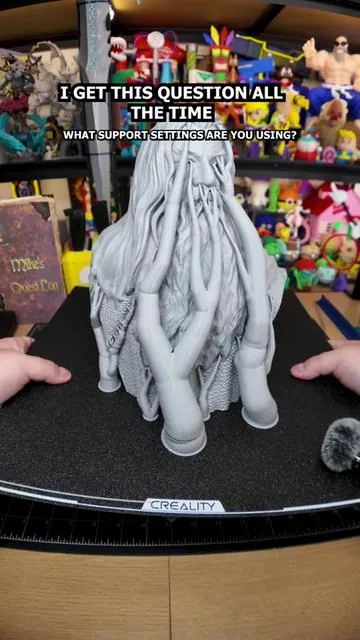 This filament is the final boss of support removal! Soleyin by @Creality official is extremely budget friendly and the print quality is absolutely amazing. you can still pick this up for less than $10 per roll when you buy 10 rolls. 40% discount makes it a buy 6 get 4 free kind of deal and the shipping is free! and if you don't believe me that this filament is just that good. just pick up a single roll. Give it a try and i guarantee you will be back for more! #3dprinting #dealsforyoudays #filament #supports #settings #secret #howto #sale 