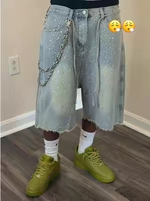 👆🏽These jorts are amazing 😮‍💨😮‍💨 #fyp #fashion #streetwear #recentpickups #trending #spotlightfinds #viralvideo 