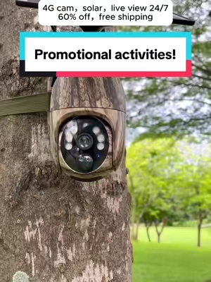 The tiktok platform is on sale! Such a high-quality camera, 40% off! #foryou #tiktokmademebuyit #trailcamera #solar #falldealsforyou #camera #trailcam #securitycamera #hunt #hunting #off #tiktokshopblackfriday #BlackTikTok #huntaccessories #deertiktok #deerhunting #huntingtiktok #campinggadgets #cameratricks #hunterxhunter #tiktokshopblackfriday #tiktokshopcybermonday#camaradevigilancia #camaradevigilancia #zoom #muebles #ecuritycamera #onsale #tiktokshopsummersale #muebles #happyfathersday #pov #camarasincables #camara #vigilancia #precio #camara de #seguridad #cámara #cámara #vigilancia #super #funcional #4k #inalambrico #2k #electrico#TikTokShopRestock#unleashyourgame#tiktokshoprestock#tiktokshopmemorialday#tiktokshopsummerturnup#fathersdaygift#dealsforyoudays