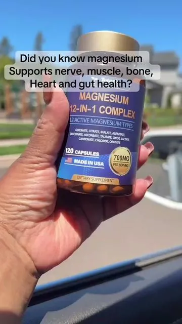 Taking this one capsule daily was the change i didn’t know i needed#magnesium #magnesiumcomplex #magnesiumbenefits #supplementsthatwork #magnesiumdeficiency #dealsforyoudays 