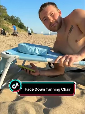 the hype is real with this tanning chair ☀️😅 #summerfinds #sunbathe #suntan #beachvibes #relaxation #beachaccessories #lakelife #vacationmode #beachchair #giftideas #lakeday #lakelife #beachactivities #relaxation #multitasking #workaholic #ttsdelight #giftguide #ttsdelightnow #tiktokshopcreatorpicks #ttslevelup #Summer #tiktokshopsummerturnup #dealsforyou #dealsforyoudays #spotlightfinds 