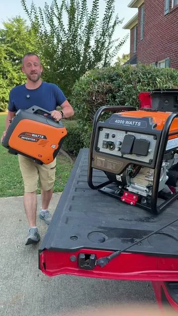 Portable inverter generator #generator #portablegenerator #portablepower #poweroutage #summervibes #tiktokshopcreatorpicks ##dealsforyoudays #tiktokshopsummerturnup