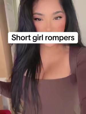Love when pieces are made for short girls😮‍💨😮‍💨#jumpsuit #shortgirfashion #ootdinspo #romper #tiktokshopcreatorpicks @QINSEN 