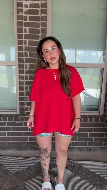 loveeee this oversized tshirt, wearing a medium ✨❤️🍒 @Imily Bela US #oversizedshirt 