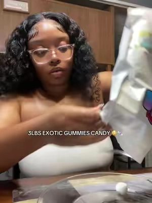 They really said EXOTIC gummy mix #gummies #candy #candyreview #gummycandy #tiktokshopfinds 