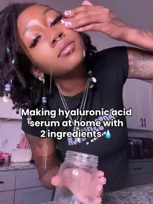 I live by hyaluronic acid serum 😖😖😖 got my skin through so much, even BC. #hyaluronicacid #hyaluronicacidserum #howtomakehyaluronicacidserum #tiktokshop #skincaretips 