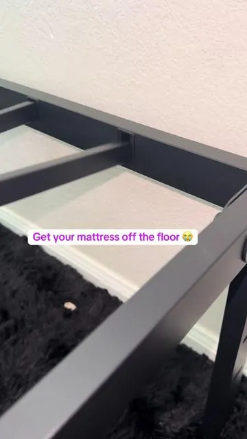 😜You don’t even need a box spring w this bedframe #BedFrame #PlatformBed #MetalBedFrame #StorageBed #SpaceSaving #BedroomEssentials #HomeMakeover #SleepUpgrade #NoBoxSpring #MinimalistHome #UnderBedStorage #HomeDecor #BedroomGoals #FurnitureFinds #TikTokMadeMeBuyIt #MustHaveHome #SturdyBed #EasySetup #TrendingHome #CozyBedroom #ttsacl #ttslevelup #tiktokshopcreatorpicks #dealsforyoudays @Sweet furniture shop 