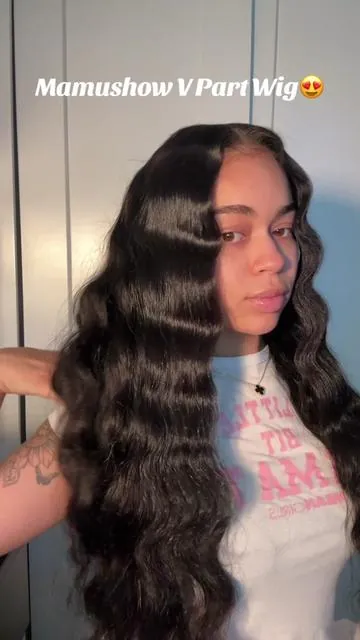 @Mamushow Hair Fashion No lace, no glue, just clip & go 💕 My go-to everyday wig! Tap the cart! #TikTokshop #mamushowhair #humanhairwigs #wig #vpartwig#noglue #glueless#summeroutfit #fyp #bigsales #vpartwiginstall   #middlepart #wighair #nobabyhairwiginstall #blackhair#natrualhairi#bodywave #ootd #TransformationChallenge#BeforeAndAfter#summer#summervibes#summerhair#Outdoorfun#summersale#dealsforyoudays#wearandgo#summersale 