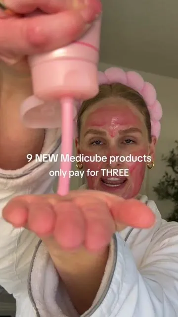 affordable glow in a WEEK #medicube #medicubeskincare #koreanskincare #glassskin #glassskinroutine @medicube global 
