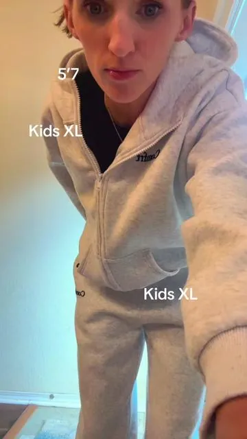 Reminder that these are still 60 percent off! Grab you some if you can fit the kids XL or snag your kiddos some! Back to school is creeping up and they are so cozy. 👍🤞Literally living in mine. 🫶♥️ #comfrtclothing #backtoschoolshopping #cozyclothes #sweats #comfrt #tiktokshop #shopping #flashsale #fypシ #fyp #showcase 