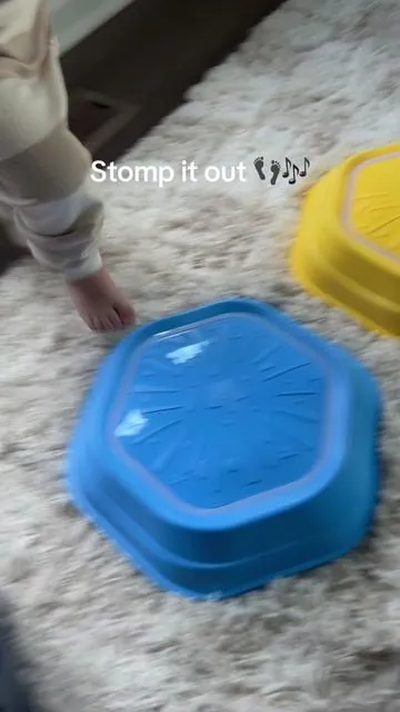 Who knew gross motor play could be this fun?! 🤩 These light-up stepping stones are a hit! My toddler loves stomping, balancing, and making music—all while building strength, coordination, and confidence. #MomWin #ToddlerFavorites #GrossMotorPlay #ToddlerToys #DevelopmentalPlay #BalanceSkills #ToddlerActivities #MusicalToys #ColsenApproved #SensoryPlay #LearningThroughPlay #MomLife #ToddlerFun #PlayBasedLearning