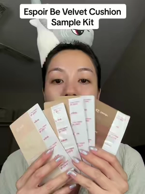 Replying to @april.kdna They must have read your comment because espoir just drop the sample kit of their be velvet cushion!!! @espoir USA #espoir #espoirssamplekit #TikTokShopCreatorPicks #TTSBeautyBesties 
