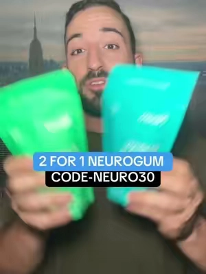 2 for 1 neurogum discount ending tonight! #neurogum #energygum #dealsforyoudays #tiktokshop 