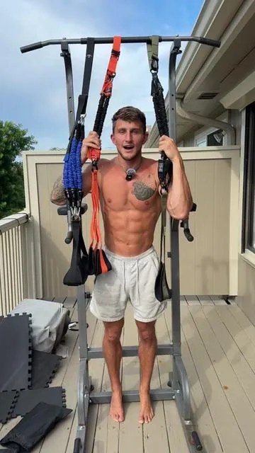 I have tested many pull up assistance bands. Some hardly help and others take off lots of weight. This new band that I’ve been testing gives THE MOST HELP. The bands are thicker and rated for more weight. So even if you’re 300lbs it’s going to help you get some reps on the pull up. The molded foot stirrups make it easier and safer to get in and use. Adjustable height for however tall you are (I am 6ft). If you’ve been waiting for a band that will take even more bodyweight off of you so that you can do more pull up and get stronger, this is it. It’s a new listing but trust me, it’s legit! Go check the link in the bottom left corner of the video. #pullupchallenge #pullupband 