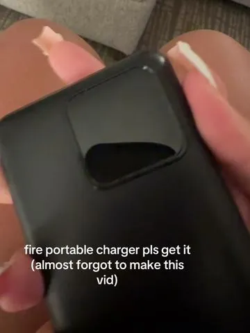supa fast i promise #portablecharger #charger #ad 