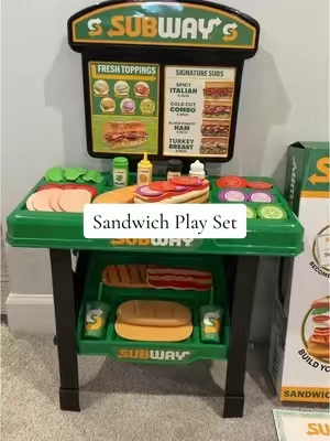 This sandwich play set would make the perfect gift @World Tech Toys #subwayplayset #playset #kidsplayset #giftforkids 