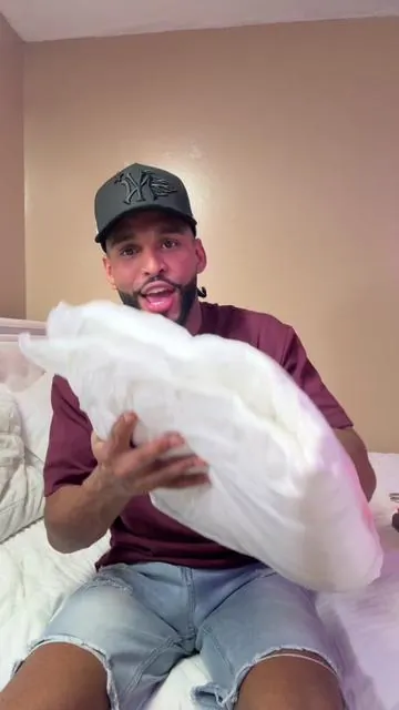 No más dolor en el cuello #dolorenelcuello #almohada #sleep #dormirbien #duermebien #sleepwell #algodon #videoviral 