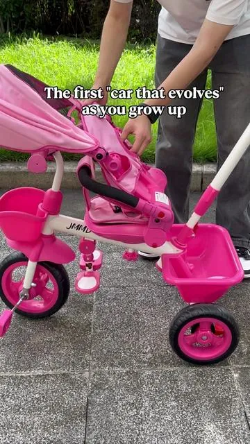 The first "car that evolves" as you grow up#jmmd #novatopfinds #tiktokshopbacktoschool #stroller 