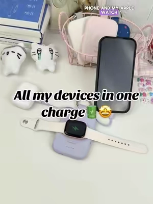 All my devices in one charge.On sale today!#TikTokshopbacktoschool #iphonecharger #3in1charger #fyp #Summer #portablecharger #rorry #rorrycharger #traveltips #iphone #powerbank #powerbankviral #tiktokshop #powerbankcharger #tiktokshop 