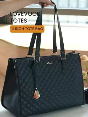The only bag you will ever need! Work bag ✔ Lunch bag ✔ Everyday bag✔ #TikTokshopbacktoschool #tote #lunchbag #lovevook #teacherbag #bags #college 