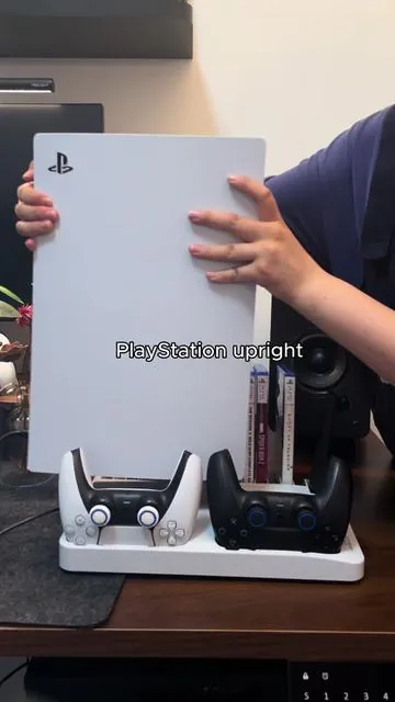 The cooling station. Keep your console cool from overheating. Compatible with all PS5 versions.🎮 #gaming #ps5 #gamer  #GamerGirl #pcgaming #PS5 #Overheating #playstation #gamers #consolegaming #techmarkgaming #fyp #ps5 #giftsforhim #coolingstation #ps5coolingstand #coolingfan #gamer #gaming #ps5accessories #gameaccessories #gamingaccessories #console#gameconsole #controller #games #game #playthegame #daygift #TikTokShop #tiktokshopfinds