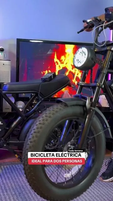 Experience Adventure Together on a Two-Seater E-Bike! #ebike, #twoseater, #electricbike, #bikingadventures, #sustainabletransport #creatorsearchinsights #aovoproelectricbike #tiktokshopbacktoschool #backtoschool #techreviews #urbanmobility 