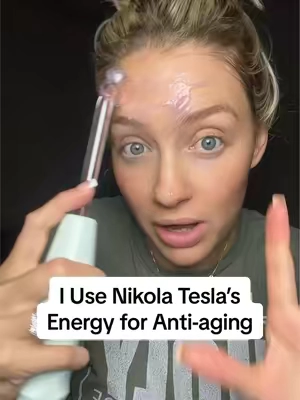 🔥 I use Nikola Tesla’s energy for anti-aging—because I’m not waiting until it’s ‘too late.’ This high-frequency wand is part of my daily biohacking routine to support collagen, circulation, and glow. No injectables. No downtime. Just clean, preventative skin technology that works with your body, not against it. If you’re a mom in your 30s, 40s, or 50s trying to age gracefully—not artificially—this is your sign.” 🧬 Non-toxic | ⚡️ Tesla tech | 👩‍🍼 Mom-approved *If you want the wand with anti aging SUPPORT AND acne attachments get the PROFESSIONAL (still affordable) Or the Clinical one (each wand has both neon and argon) ✨ Not medical advice. Results may vary. Always patch test. #antiagingtool #biohackingmoms #nobotoxroutine #highfrequencywand #SkinCareRoutine #selfcareformoms #millennialmom #genxmom #estheticiantiktok