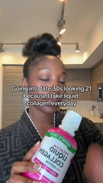 faster, better results for your skin, hair, and nails ✨#liquidcollagen #skincareroutinetips #japaneseskincare #collagendrink #collagenpeptides #collagensupplement @Nature’s Truth 