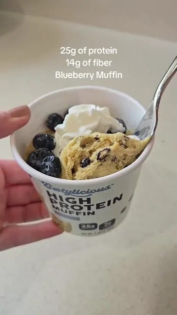 I can only have eggs so often #highproteinbreakfast #proteinmuffin #proteinsnack #proteindessert #fiber #highprotein #proteinhack 