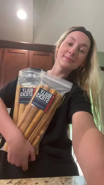 Our favorite long lasting treat brand!!! Highly recommended these!!! #tiktokmademebuyit #foryourpage #dogsoftiktok #puppiesoftiktok #foryoupage❤️❤️ 