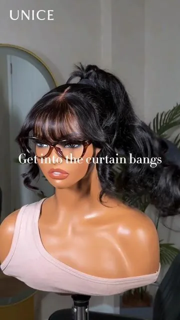 Flawless hair, zero effort. 💯✨#unice #unicewig #unicehair #gluelesswig #byebyeknotswig #knotlesswig #unicepromo #wiginstall #lacefrontwig #tiktokshopbacktoschool #rushtok2025 #novatopfind 