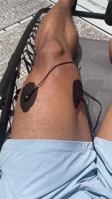 Recovery used to be the hardest part. Now I just throw this on and let it do the work #tiktokshopbacktoschool #tiktokshop #musclestim #recoverytool