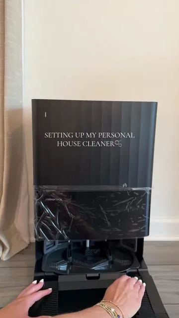 The ultimate cleaning upgrade! 🧹🫧Unboxing my new QV 35S robot vacuum from @RoborockUS  It vacuums, mops, self-dries, self-empties, AND avoids obstacles.  #roborock #robotvaccuum #smartliving #robotvacuumcleaner #robotmopvac #cleanwithme #unboxingasmr #cleaningmotivation #cleaningasmr #cleaningasmrvideo #floorcleaning #asmrvlog 
