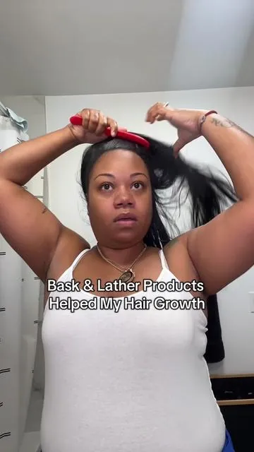 Bask & Lather never misses! Make sure you add the Stimulating Scalp & Hair Balm to your hair care routine! #baskandlatherco #healthyhaircare #naturalhairproducts 