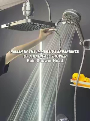 Feel the Rain,Feel the Relaxation-Grab Yours Now #hashtag #TikTokshopbacktoschool #shower #showerhead #showertok #tiktokshop #Summer 