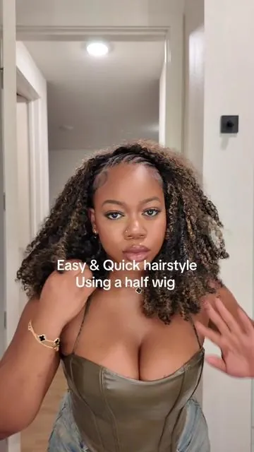 Jada wayda/ Fulani braids using a half wig is my new favorite hairstyle. Definitely a go to look. @ISEEHAIR 